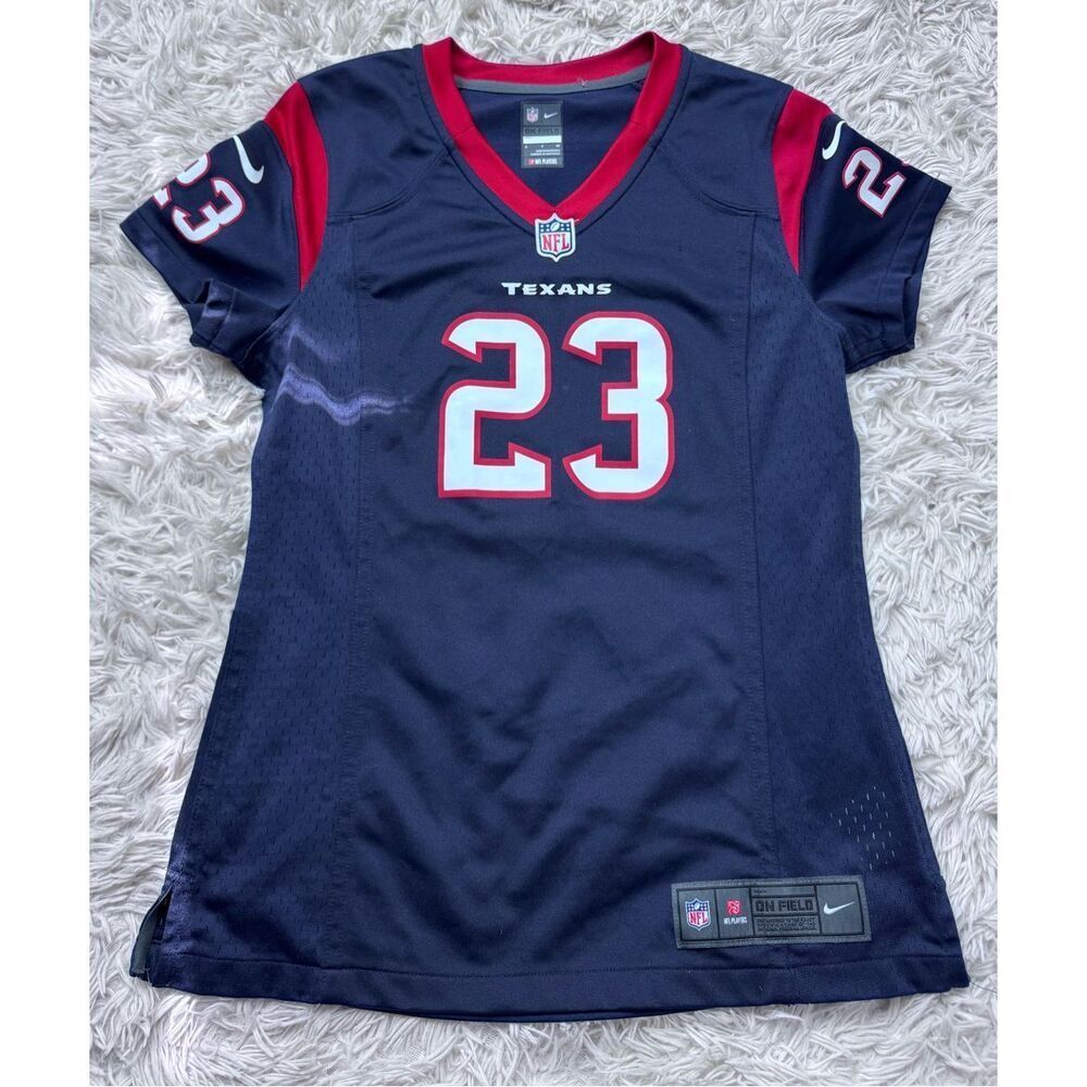 EUC Women’s Houston Texans Jersey Size Small #23 Foster